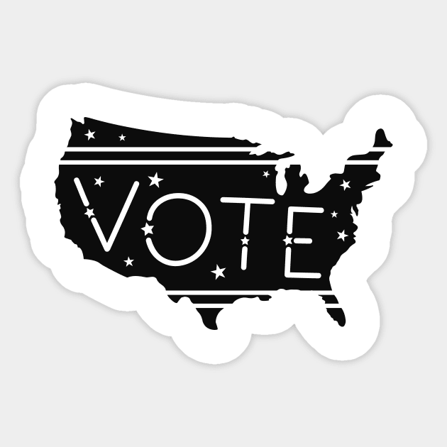 VOTE Sticker by Ombre Dreams